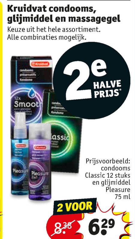 Kruidvat Huismerk   erotiek, glijmiddel folder aanbieding bij  Kruidvat - details