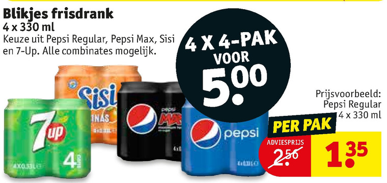 Sisi   cola, frisdrank folder aanbieding bij  Kruidvat - details