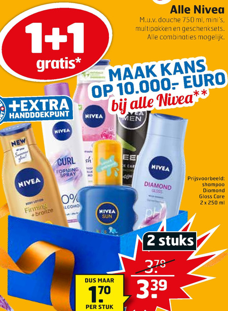 Nivea   scheerschuim, heren gezichtsverzorging folder aanbieding bij  Trekpleister - details