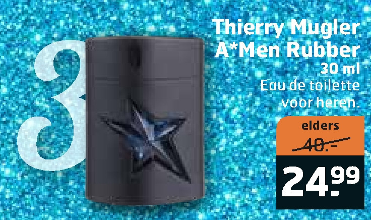 Thierry Mugler   eau de toilette folder aanbieding bij  Trekpleister - details