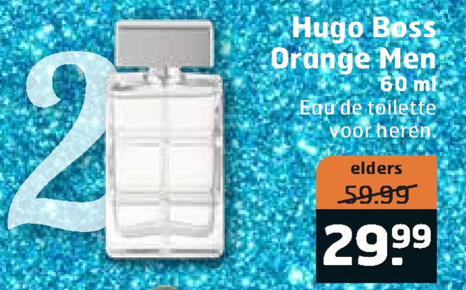 Hugo Boss   eau de toilette folder aanbieding bij  Trekpleister - details