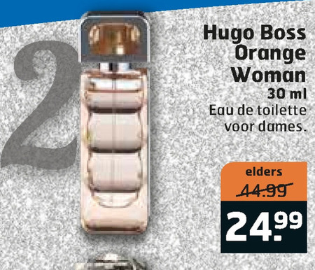 Hugo Boss   eau de toilette folder aanbieding bij  Trekpleister - details