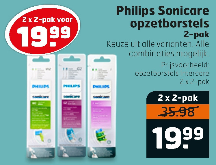 Philips   opzetborstel folder aanbieding bij  Trekpleister - details