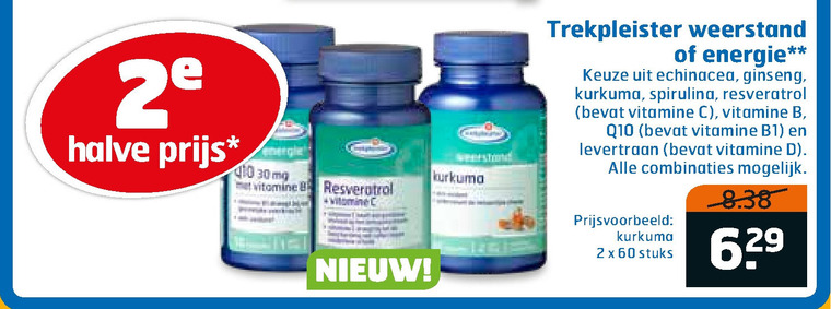 Trekpleister Huismerk   voedingssupplement folder aanbieding bij  Trekpleister - details