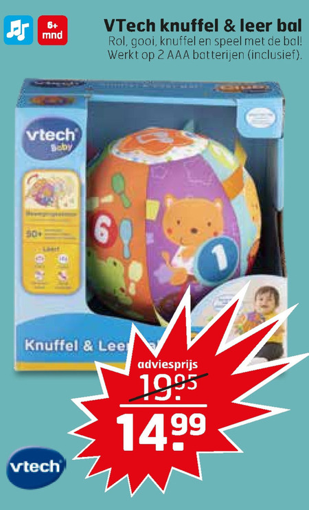 VTech   babybal folder aanbieding bij  Trekpleister - details