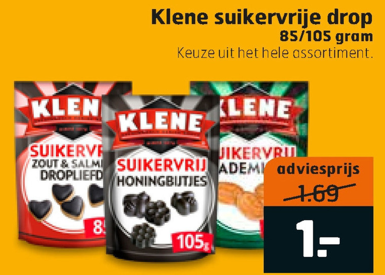 Klene   drop folder aanbieding bij  Trekpleister - details