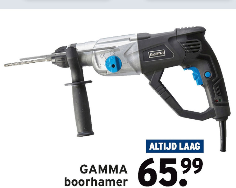 Gamma Huismerk   boorhamer folder aanbieding bij  Gamma - details