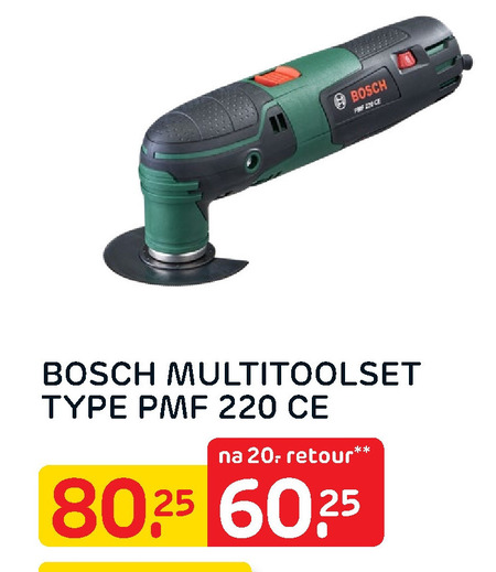 Bosch   multitool folder aanbieding bij  Praxis - details