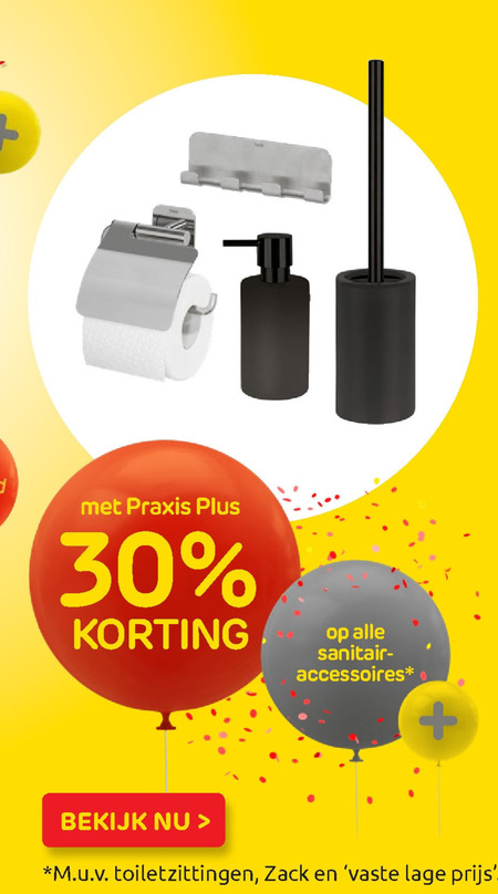 Alle merken   badkamer accessoire folder aanbieding bij  Praxis - details