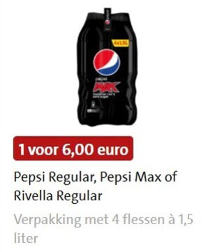 Rivella   cola, frisdrank folder aanbieding bij  Jumbo - details