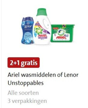 Ariel   wasmiddel, wasverzachter folder aanbieding bij  Jumbo - details