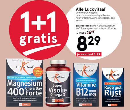 Lucovitaal   voedingssupplement folder aanbieding bij  Etos - details