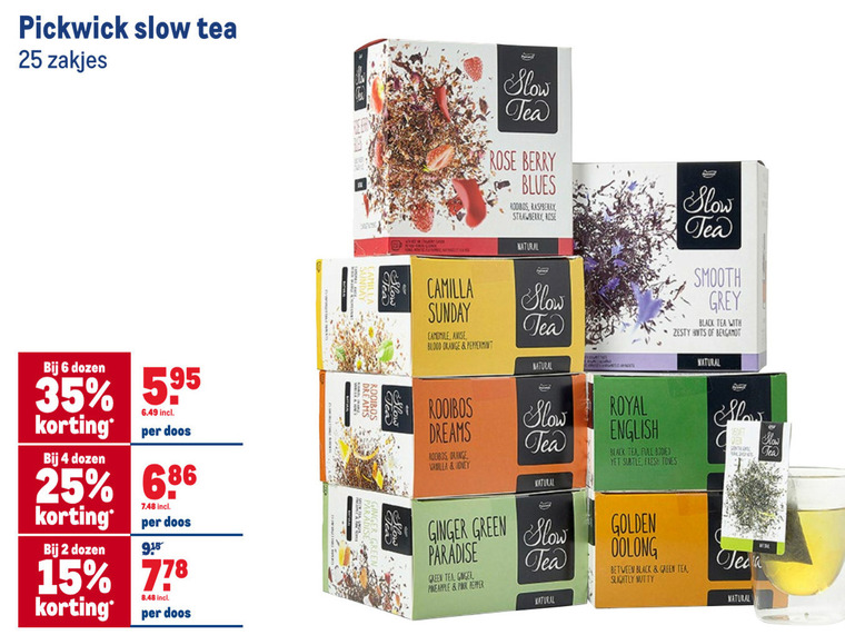 Pickwick   thee folder aanbieding bij  Makro - details