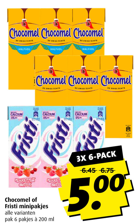 Fristi   chocolademelk, drinkyoghurt folder aanbieding bij  Boni - details