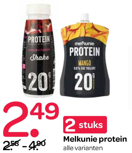 Melkunie   zuivelsnack, drinkyoghurt folder aanbieding bij  Spar - details