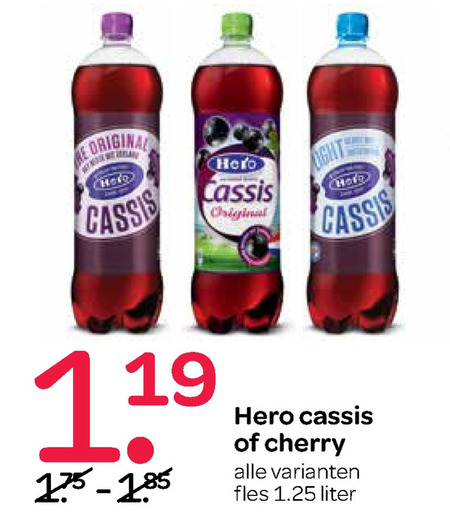 Hero   frisdrank folder aanbieding bij  Spar - details