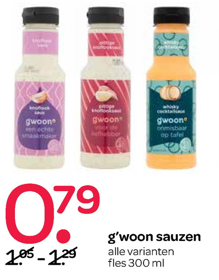 Gwoon   snacksaus folder aanbieding bij  Spar - details