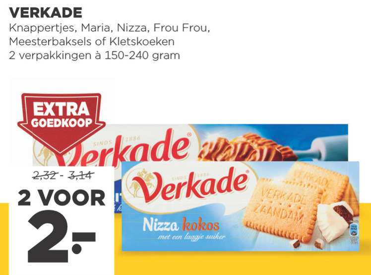 Verkade   biscuits folder aanbieding bij  Jumbo - details