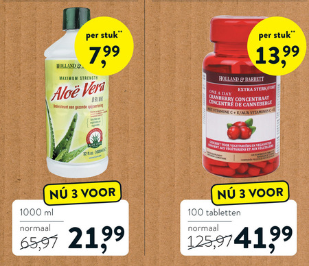 Holland and Barrett   voedingssupplement folder aanbieding bij  Holland & Barrett - details