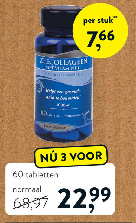 Holland and Barrett   voedingssupplement folder aanbieding bij  Holland & Barrett - details