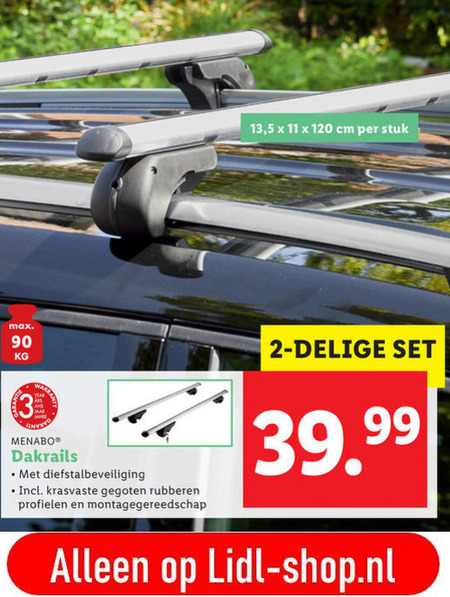 speel piano decaan Zeg opzij dakdrager folder aanbieding bij Lidl - details