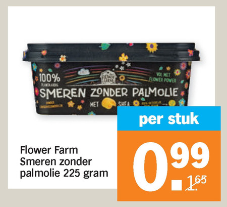 Flower Farm   margarine folder aanbieding bij  Albert Heijn - details