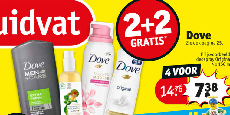 Dove   douchegel folder aanbieding bij  Kruidvat - details