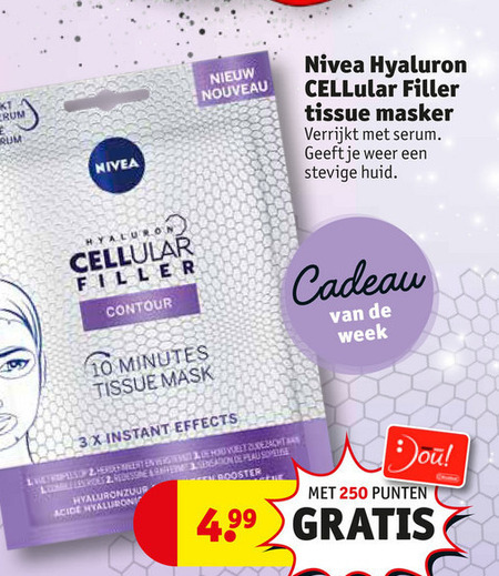 Nivea   gezichtsmasker folder aanbieding bij  Kruidvat - details