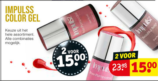 impulss   nagellak folder aanbieding bij  Kruidvat - details