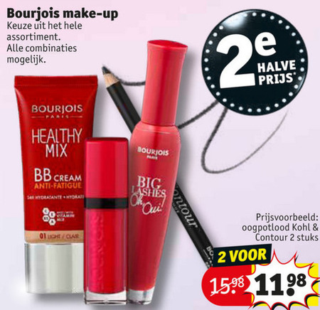 Bourjois   oogschaduw, cosmetica folder aanbieding bij  Kruidvat - details