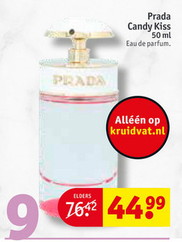 Prada   eau de parfum folder aanbieding bij  Kruidvat - details