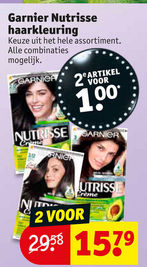 Garnier Nutrisse   haarkleuring folder aanbieding bij  Kruidvat - details