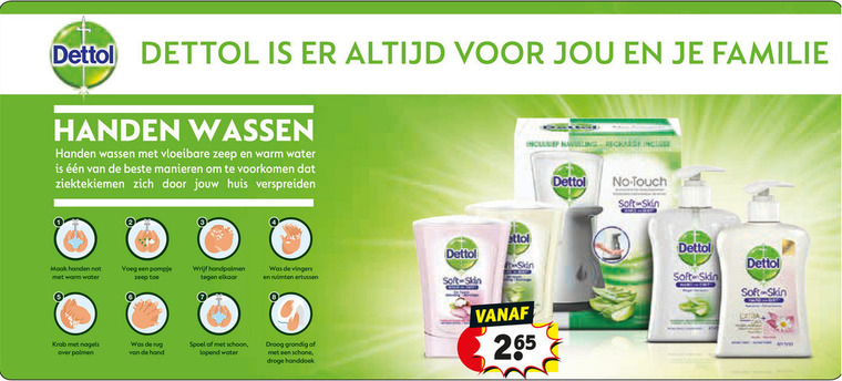 Dettol   handzeep folder aanbieding bij  Kruidvat - details