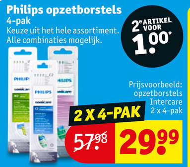 Philips   opzetborstel folder aanbieding bij  Kruidvat - details