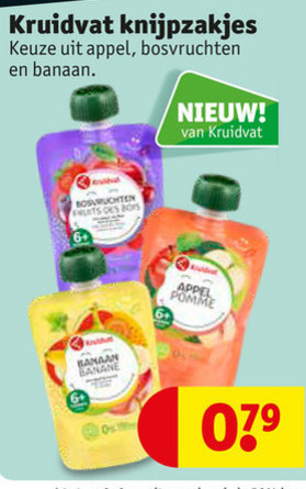 Kruidvat Huismerk   vruchtensnack folder aanbieding bij  Kruidvat - details