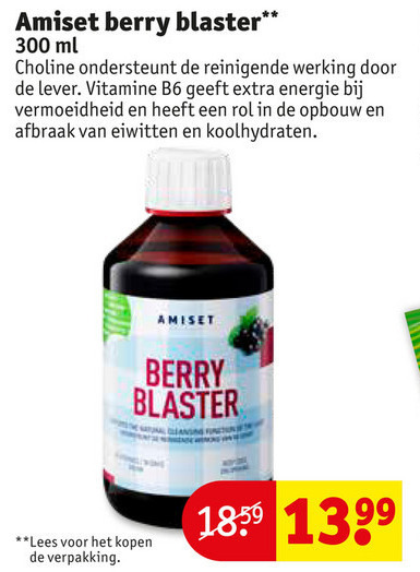 Amiset   voedingssupplement folder aanbieding bij  Kruidvat - details