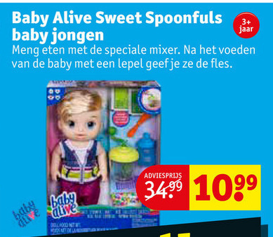 Alive   babypop folder aanbieding bij  Kruidvat - details