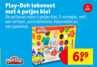 Play-Doh   kleispeelsets folder aanbieding bij  Kruidvat - details