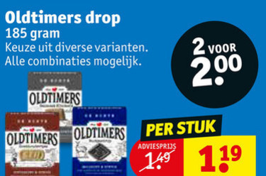 Oldtimers   drop folder aanbieding bij  Kruidvat - details