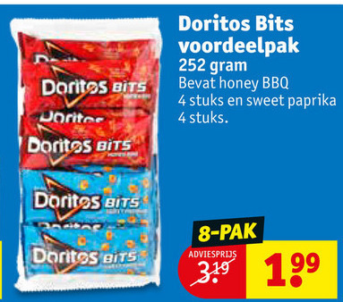 Doritos   zoutje folder aanbieding bij  Kruidvat - details