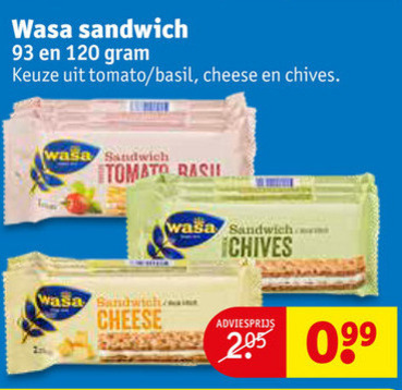 Wasa   knackebrod folder aanbieding bij  Kruidvat - details