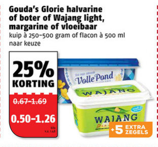 Wajang   margarine folder aanbieding bij  Poiesz - details