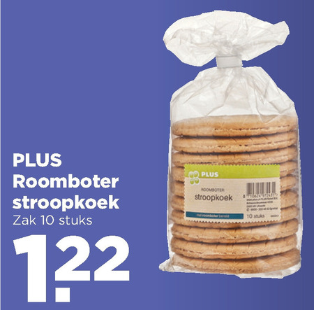 Plus Huismerk   stroopwafels folder aanbieding bij  Plus - details