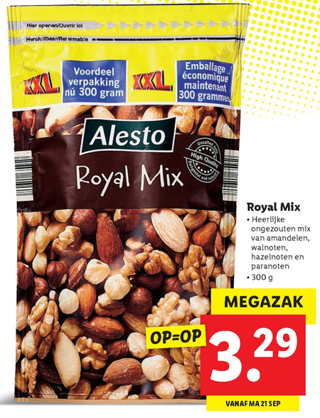 Alesto   noten folder aanbieding bij  Lidl - details