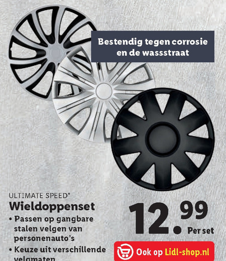 Ultimate Speed   wieldoppenset folder aanbieding bij  Lidl - details