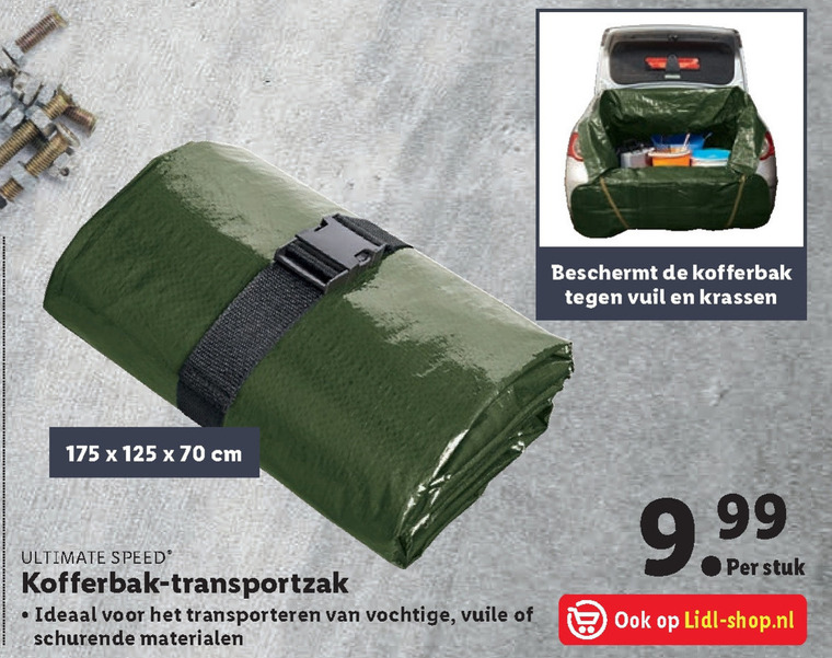 Ultimate Speed   kofferbakmat folder aanbieding bij  Lidl - details