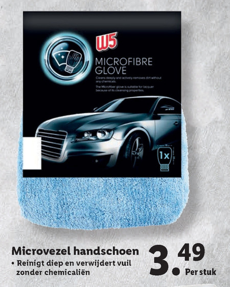 W5   schoonmaakhandschoen folder aanbieding bij  Lidl - details