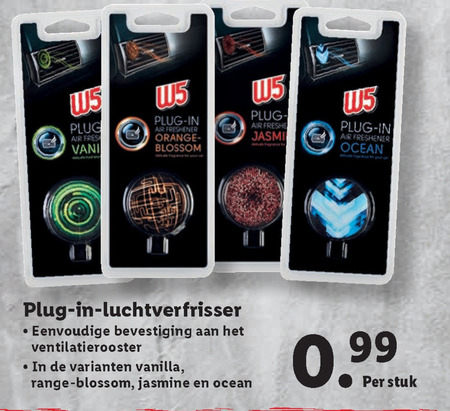 W5   auto airconditioning verfrisser folder aanbieding bij  Lidl - details