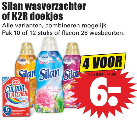 K2r   wasdoekjes, wasverzachter folder aanbieding bij  Dirk - details