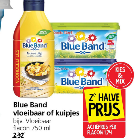 Blue Band   margarine, olie en vetten folder aanbieding bij  Jan Linders - details